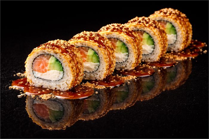 Crispy Roll Saumon